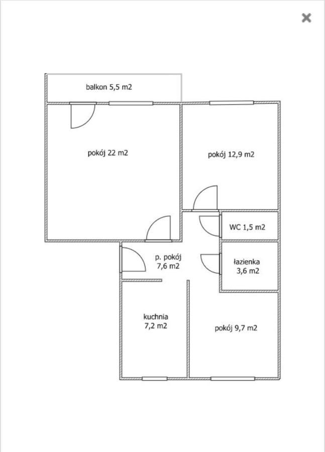 Apartamento Apartament Krolowej Jadwigi Iława Exterior foto